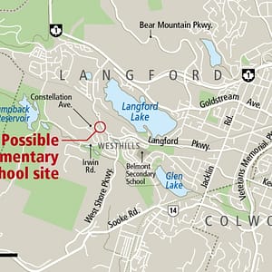 Land set aside at Westhills for elementary and middle school