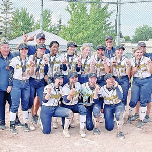 Langford Lightning Strike Gold at Canadian Girls’ U-17 Softball Championship