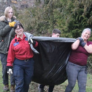 Students work for wildfire resilience at Langford’s Belmont Secondary
