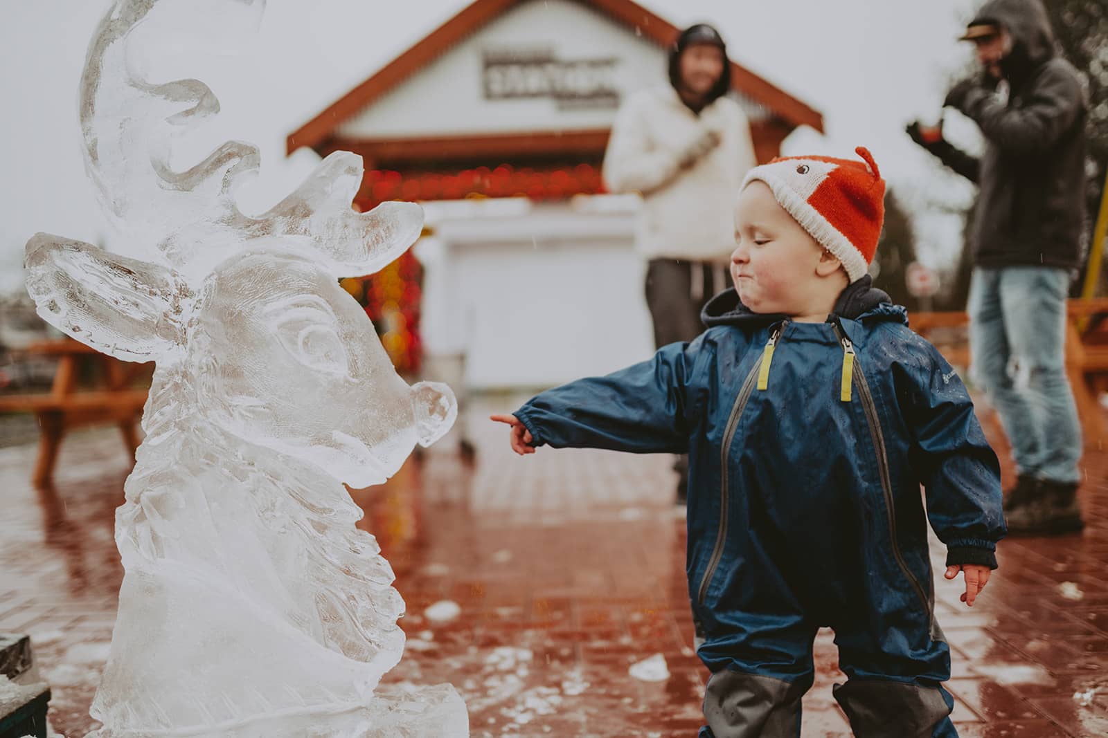 Live Ice Carving