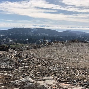 Future Bear Mountain/Skirt Mountain Elementary School Site Prepped for Construction