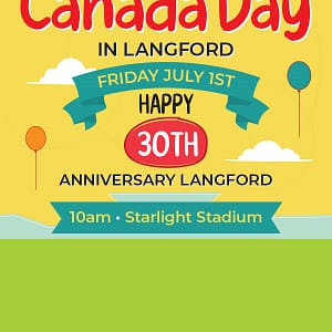 Langford’s Starlight Stadium announces its first ever Canada Day celebration this July