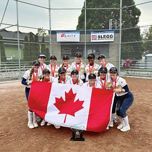 Langford Lightning Win Canadian Girls’ U-19 Softball Championship